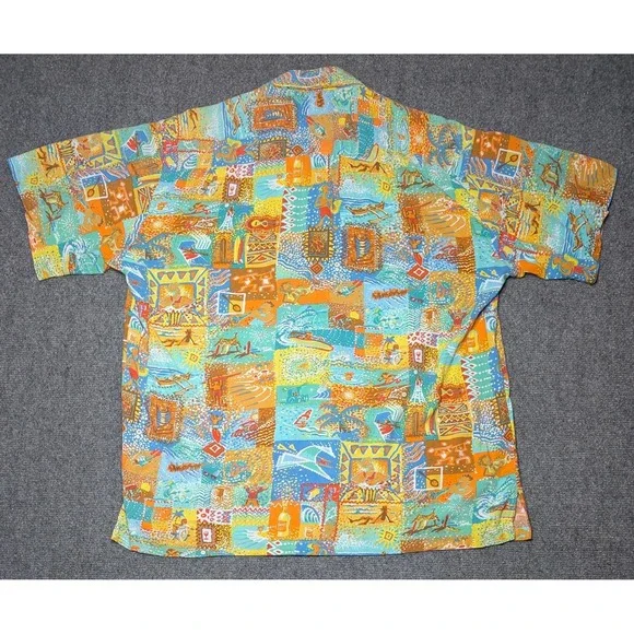 Vintage Kahala John Severson Shirt Mens M Hawaiian Rayon Surf Board USA Made - Picture 5 of 6